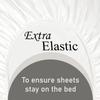 EGYLIN 5 Pieces Split King Sheets Sets for Adjustable beds 800 TC Egyptian Cotton Bed Sheet Fits Upto 15 Inch Deep Pocket 1 Flat Sheet 1 Fitted Sheet and 2 Pillowcase (White) view 4