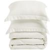 Bed-Bucket Duvet Cover King Zipper Closure Cotton 1000 Thread Count 1 Piece Duvet Cover Set, 100% Long Staple Egyptian Cotton Quilt - (Super King, Ivory) view 1