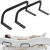 KOXHERO Mattress Retainer Bar Bracket (H3.5) - Keeps Mattress from Sliding on Platform Beds, Adjustable Beds, RV & Camper Mattresses - Black Slide Stopper Rails view 1