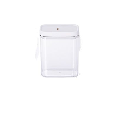 fenvy Airtight jar, Transparent Plastic, Household Kitchen Food Grade Nuts, Oats, Spice Storage Tank, Grain Storage Box 800ML