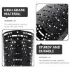 HOMSFOU Sturdy Umbrella Bucket Stand Iron Umbrella Storage Entryway Walking Stick Organizer Decor view 3