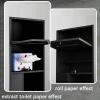 LXBAMKEA Stainless Steel Shower Niche, Wet Room Alcove Recessed, Toilet Paper Trash Can Shampoo Toiletries Embedded Bathroom Shelves, Waterproof Storage, Home Improvement (Color : Matte Black, Size view 4