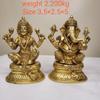 Crafting with Love a Beautiful Brass Lakshmi Ganesh Idol/Statue/showpiece/Home dcor for Diwali Pooja view 2