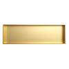 LXBAMKEA 304 Stainless Steel Shower Niche, Wet Room Bathroom Alcove, Shampoo Toiletry Waterproof Leak Proof Storage Shelf Recess, Shower Organiser, Home Improvement/Renovation (Color : Champagne Gold view 1