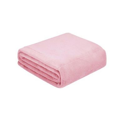 Buhelyc 140x80cm USB Electric Heating Blanket, Thickened Flannel Heating Overblanket with 3-Speed Temprature Control, 10h Automatic Power Off, Fast Heat, Machine Washable, Easy Care(Color:Pink)
