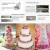35cm Round Turntable Cake Cream Spreader Adjustable Speed- Smooth Coating Machine for Birthday Cake Cream, Butter Cream, and Jam,B view 4