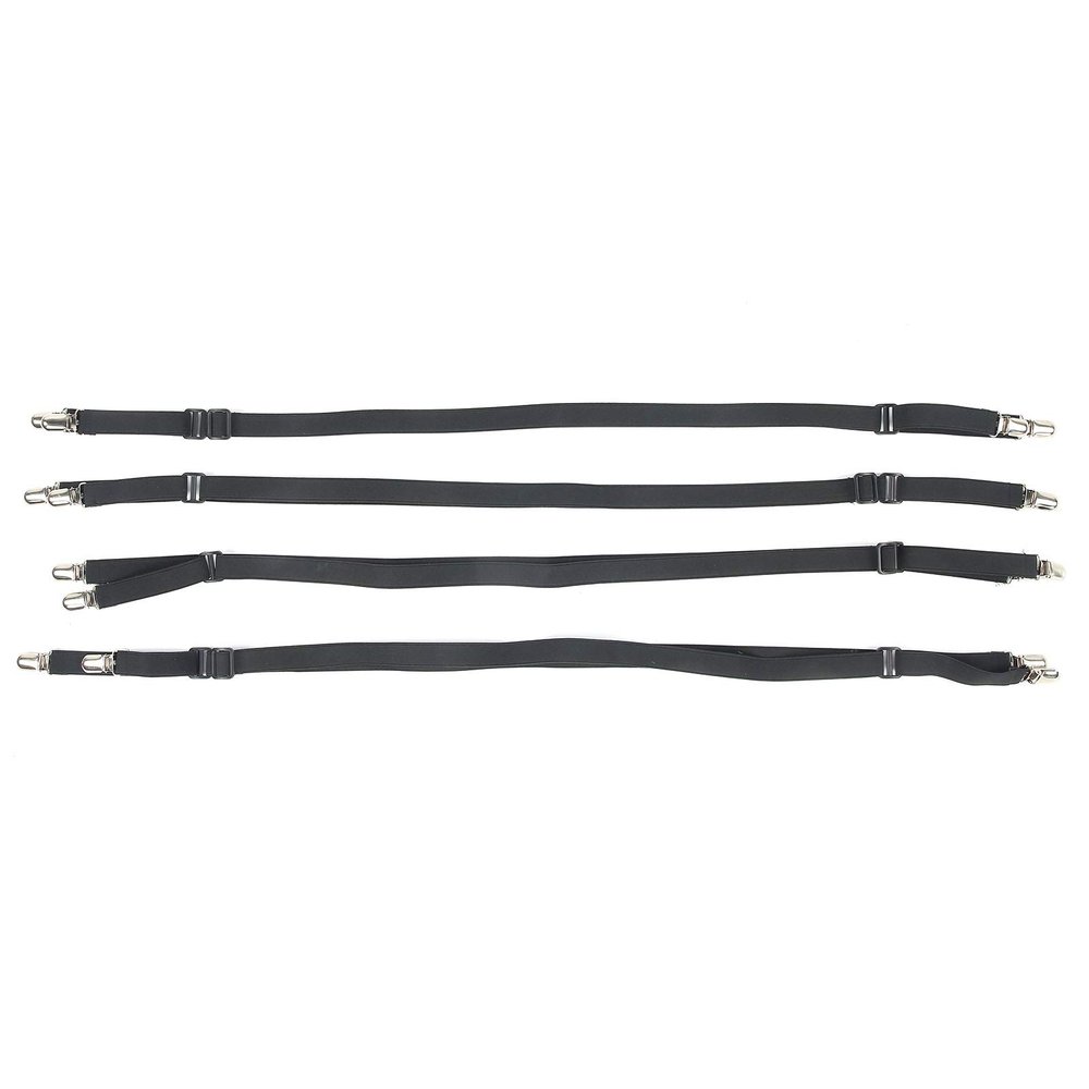 Bed Sheet Straps,Adjustable Sheet Stays Keepers Holders Fasteners to Hold Sheet in Place, for Mattress, Sofa, Couch, Recliner Easy to Install
