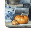 Caroline's Treasures Japanese Chin Fall Kitchen Pumpkins Memory Foam Kitchen Mat Machine Washable Anti-Fatigue Mat Cushion Comfort Bath Mat or Kitchen Rug view 4