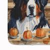 Caroline's Treasures Bernese Mountain Dog Fall Kitchen Pumpkins Memory Foam Kitchen Mat Machine Washable Anti-Fatigue Mat Cushion Comfort Bath Mat or Kitchen Rug view 4