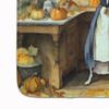 Caroline's Treasures Italian Greyhound Fall Kitchen Pumpkins Memory Foam Kitchen Mat Machine Washable Anti-Fatigue Mat Cushion Comfort Bath Mat or Kitchen Rug view 4