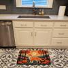 Caroline's Treasures Akita Fall Memory Foam Kitchen Mat Machine Washable Anti-Fatigue Mat Cushion Comfort Bath Mat or Kitchen Rug view 2