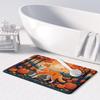 Caroline's Treasures Akita Fall Memory Foam Kitchen Mat Machine Washable Anti-Fatigue Mat Cushion Comfort Bath Mat or Kitchen Rug view 3