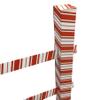 Beistle 3' 8" x 6' 7" Corrugated Cardboard 3 Dimensional Candy Cane Christmas Party Decorations Festive Holiday Fence Photo Prop for Winter Photography, Made in USA Since 1900 view 4