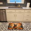 Caroline's Treasures Fawn French Bulldog Fall Memory Foam Kitchen Mat Machine Washable Anti-Fatigue Mat Cushion Comfort Bath Mat or Kitchen Rug view 2