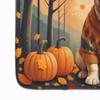 Caroline's Treasures Fawn French Bulldog Fall Memory Foam Kitchen Mat Machine Washable Anti-Fatigue Mat Cushion Comfort Bath Mat or Kitchen Rug view 4
