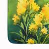 Caroline's Treasures Kentucky Goldenrod in Watercolor Memory Foam Kitchen Mat Machine Washable Anti-Fatigue Mat Cushion Comfort Bath Mat or Kitchen Rug view 4