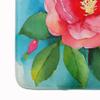 Caroline's Treasures Alabama Camellia in Watercolor Memory Foam Kitchen Mat Machine Washable Anti-Fatigue Mat Cushion Comfort Bath Mat or Kitchen Rug view 4
