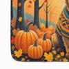 Caroline's Treasures Border Terrier Fall Memory Foam Kitchen Mat Machine Washable Anti-Fatigue Mat Cushion Comfort Bath Mat or Kitchen Rug view 4