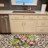 Caroline's Treasures Mississippi Magnolia in Watercolor Memory Foam Kitchen Mat Machine Washable Anti-Fatigue Mat Cushion Comfort Bath Mat or Kitchen Rug view 2