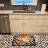 Caroline's Treasures Freesia in Color Memory Foam Kitchen Mat Machine Washable Anti-Fatigue Mat Cushion Comfort Bath Mat or Kitchen Rug view 2