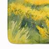 Caroline's Treasures Nebraska Goldenrod in Watercolor Memory Foam Kitchen Mat Machine Washable Anti-Fatigue Mat Cushion Comfort Bath Mat or Kitchen Rug view 4
