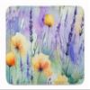 Caroline's Treasures Lavender in Watercolor Memory Foam Kitchen Mat Machine Washable Anti-Fatigue Mat Cushion Comfort Bath Mat or Kitchen Rug view 1