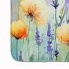 Caroline's Treasures Lavender in Watercolor Memory Foam Kitchen Mat Machine Washable Anti-Fatigue Mat Cushion Comfort Bath Mat or Kitchen Rug view 4
