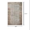 Loloi Amber Lewis Georgie Collection GER-09 Multi/Spice 3'-0" x 10'-0", .19" Pile Height, Runner Rug view 2