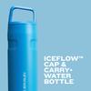 Stanley IceFlow Cap and Carry Water Bottle 36 oz | Wide Mouth Twist Lid | Lightweight and Leakproof for Travel and Sports | Insulated Stainless Steel | BPA-Free | Pool view 4