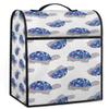 Turtle Blue Purple Stand Mixer Cover Kitchen Appliance Dustproof Covers with Accessories Pockets, Fits 6-8 Quart Stand Mixers view 1