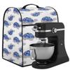 Turtle Blue Purple Stand Mixer Cover Kitchen Appliance Dustproof Covers with Accessories Pockets, Fits 6-8 Quart Stand Mixers view 2