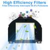 11Pcs Replacement Part Accessories Set for Shark RV2310 Vacuum Robot, 1 Main Brush 1 HEPA Filter 8 Side Brushes 1 Cleaning Brush view 4
