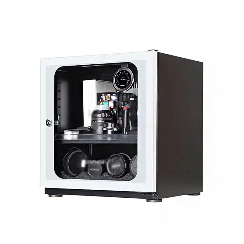 GAGALU Electronic Drying Box, Food and Drug Drying Cabinet, 56L Camera Lens Moisture-Proof Box, 25%-60% RH Adjustable,F