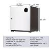 GAGALU Electronic Drying Box, Food and Drug Drying Cabinet, 56L Camera Lens Moisture-Proof Box, 25%-60% RH Adjustable,F view 2