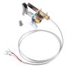 750mV Thermopile Pilot Burner 1/4" Inlet NG LPG Orifices for Gas Fryers view 1