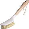 Dish Scrubbing Brush,Pan brush1 Pack Wooden Long Handle Brush Dishwashing Brush Cleaning Brush Hanging Nonstick Oil Kitchen Tools Kitchen Cleaning Brush Dishwashing Br (Color : Square) view 1