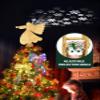 Christmas Tree Topper Lighted with 6 Projection Modes, Gold Christmas Angel Tree Topper Built-in LED Rotating Light, 3D Glitter Projector for Party Holiday Christmas Decoration Gifts view 4
