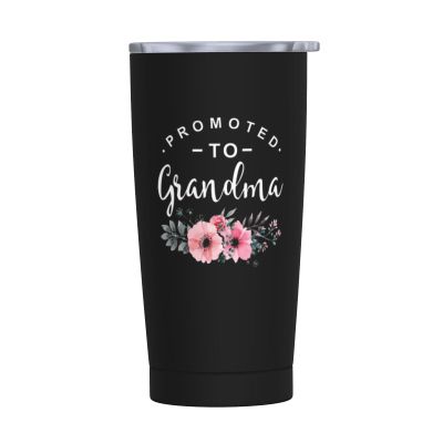 Yipaidel Promoted To Grandma 20 OZ Travel Coffee Mug, Funny Gift For Nana, Mimi, Grandma To Be, Grandmother - Cool Present For Grammy On Birthday, Mothers Day, Christmas, Valentine Day