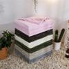 Lifup Extra Soft Fuzzy Faux Fur Throw Blanket, Premium Silky Flannel Fleece Diamond Pattern Lightweight Bed Blanket for Couch, Sofa Gray 39 x 59 inch view 2