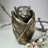bat Candle, resin, plaster, soap silicone mold 0-8 view 2