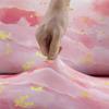 Hixingo Stretch Sofa Covers Marble Couch Cover Spandex Sofa Slipcovers, Washable Armchair Cover Non-Slip Couch Covers Loveseat Covers Printed Sofa Cover (Small (35"-55"),Pink) view 2