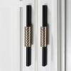 AOKLEY 1000mm Long Cabinet Handle Kitchen Knobs and Handles Drawer Knobs Pulls Furniture Handle Gold Door Hardware 1Pcs (Color : Z-3850-80mm x 1 pc) view 4