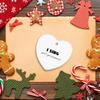 Christmas Ornament Singer Ornaments I Sing What's Your Superpower Decorative Hanging Ornaments Ceramic Gift for Friends Family view 4