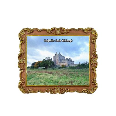 Craigmillar Castle Edinburgh Scotland UK Refrigerator Magnet 3D Travel Souvenir Fridge Decoration Magnetic Sticker Craft Collection