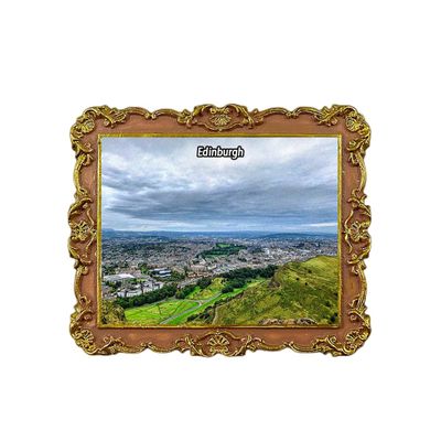 Edinburgh Scotland UK Refrigerator Magnet 3D Travel Souvenir Fridge Decoration Magnetic Sticker Craft Collection