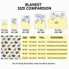 RUNNINGBLANKET Chickens Flannel Blanket | Rooster Chicken Animal Lovers Gifts | Farm Decor for Couch/Bed/Living Room | 90"x120" for Families view 4