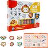 DIY Crystal Paint Arts and Crafts Set - 24PCS Diverse Style Theme Creative Painting Eco-Friendly, Unique Halloween Xmas Gift for Kids & Adults (Zodiac B) view 1