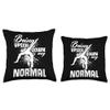 Being Upside Down Is My Normal Gymnastics Gymnast Handstand Throw Pillow view 3