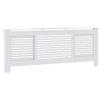 loibinfen White Radiator Cover MDF Heater Cover Cabinet Shelf Household Appliance Heating Accessories, Living Room Furniture Decor, 80.7"x8.1"x32.1"/Horizontal Style -AA view 3