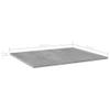 loibinfen Set of 4 Bookshelf Boards Replacement Panels Storage Units Organizer Display Shelves, Concrete Gray 23.6"x19.7"x0.6" Engineered Wood -AA view 2